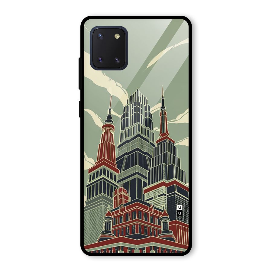 Edo Arc Glass Back Case for Galaxy Note 10 Lite