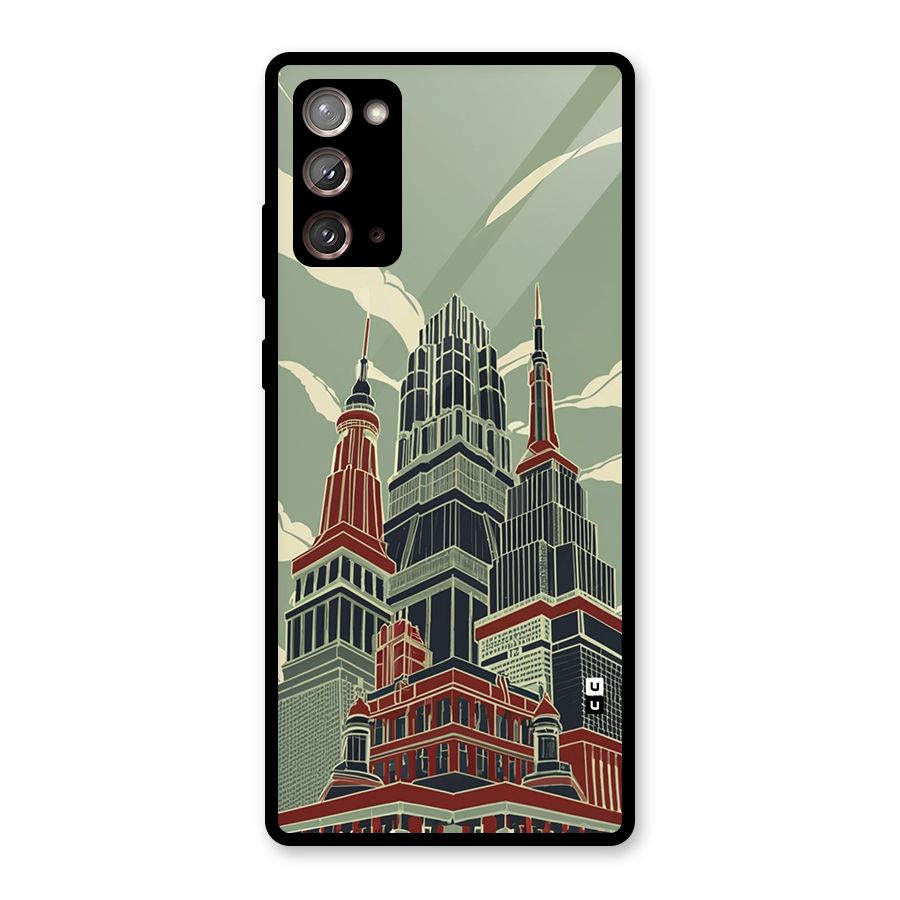Edo Arc Glass Back Case for Galaxy Note 20