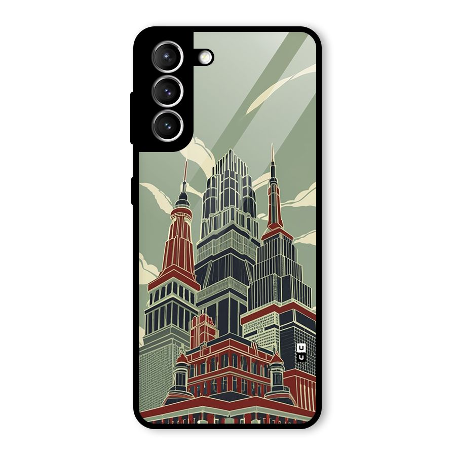 Edo Arc Glass Back Case for Galaxy S21 5G