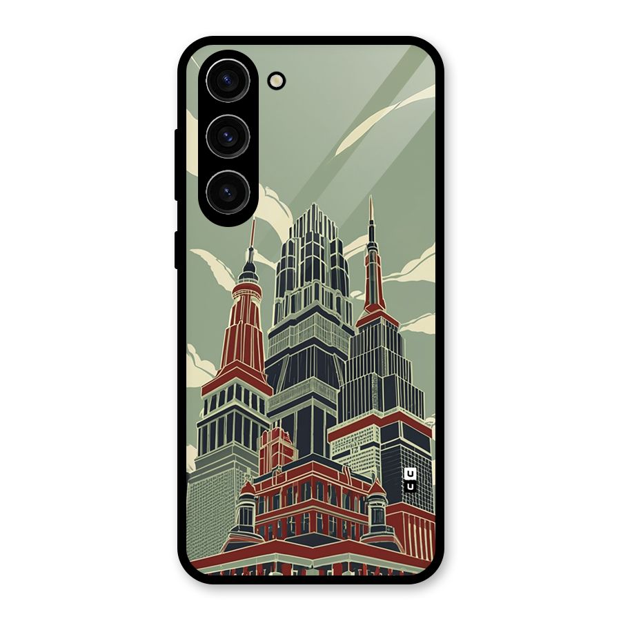 Edo Arc Glass Back Case for Galaxy S23 Plus