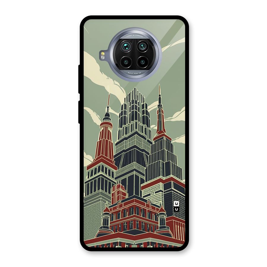 Edo Arc Glass Back Case for Mi 10i