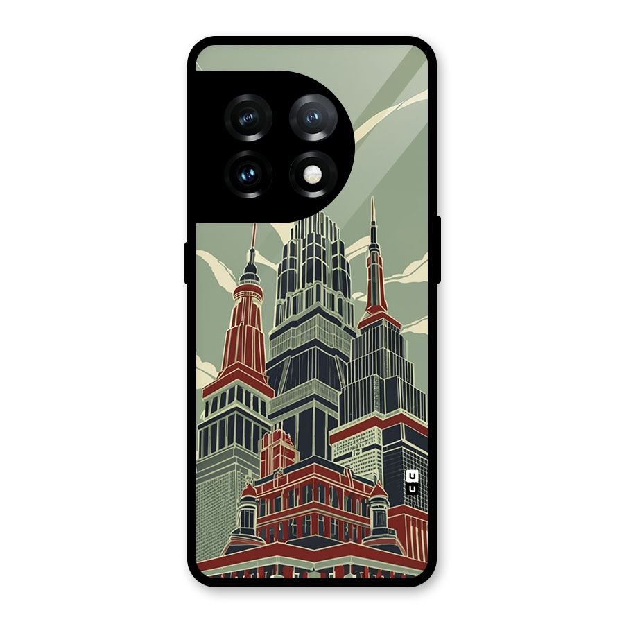 Edo Arc Glass Back Case for OnePlus 11
