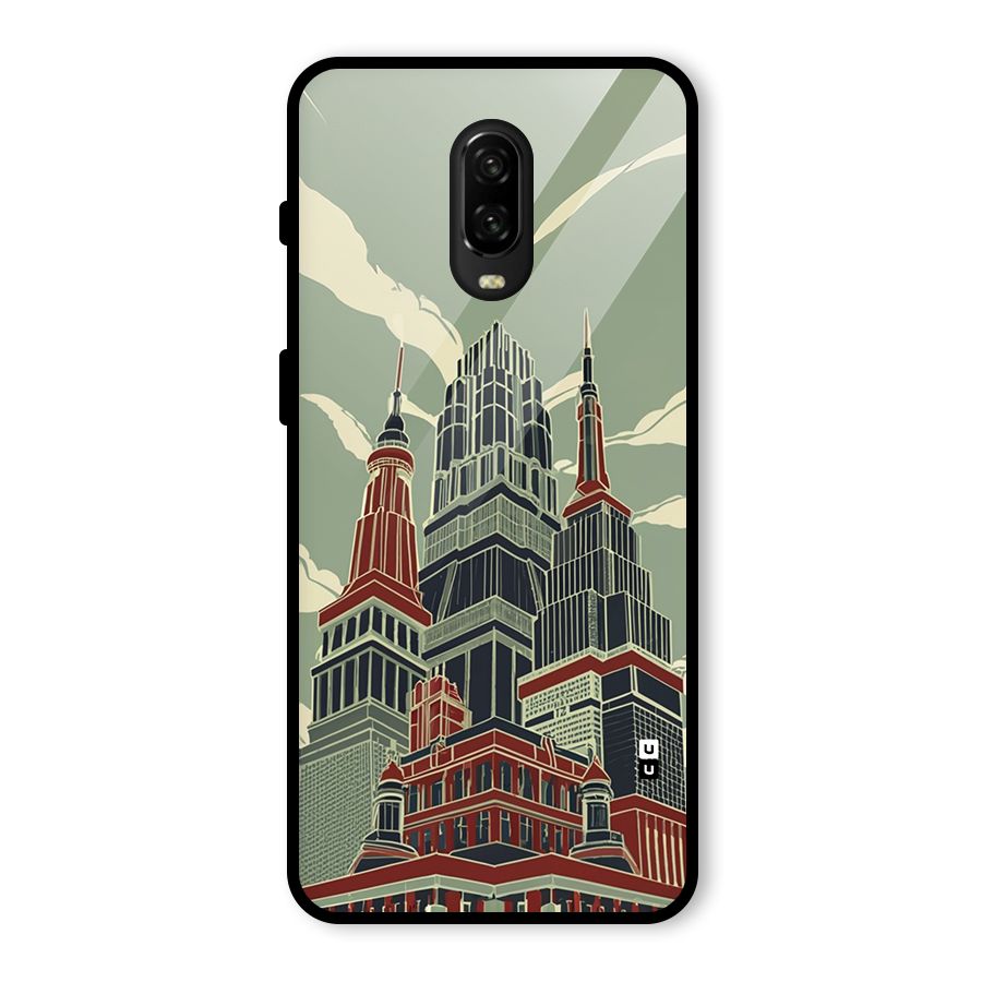 Edo Arc Glass Back Case for OnePlus 6T