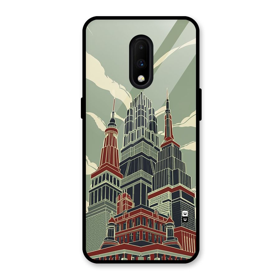 Edo Arc Glass Back Case for OnePlus 7