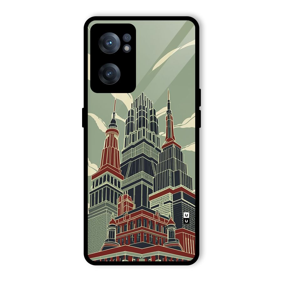 Edo Arc Glass Back Case for OnePlus Nord CE 2 5G