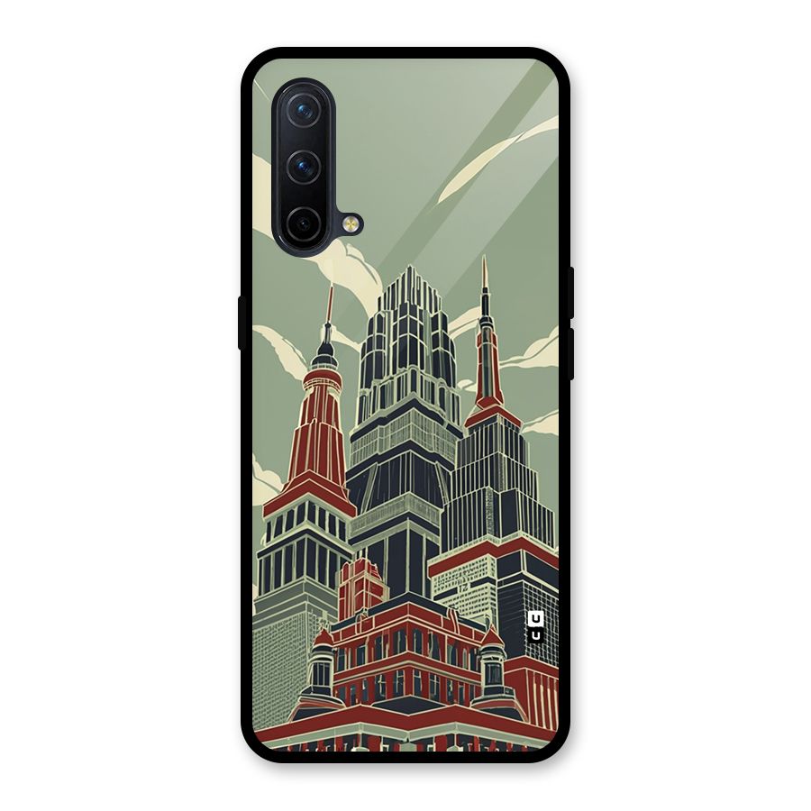 Edo Arc Glass Back Case for OnePlus Nord CE 5G