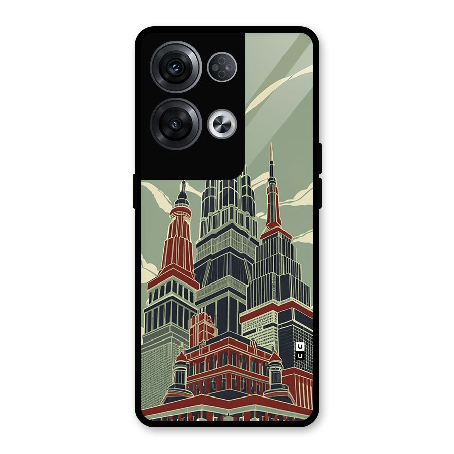 Edo Arc Glass Back Case for Oppo Reno8 Pro 5G