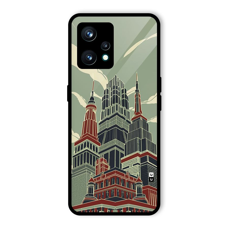 Edo Arc Glass Back Case for Realme 9 Pro Plus 5G