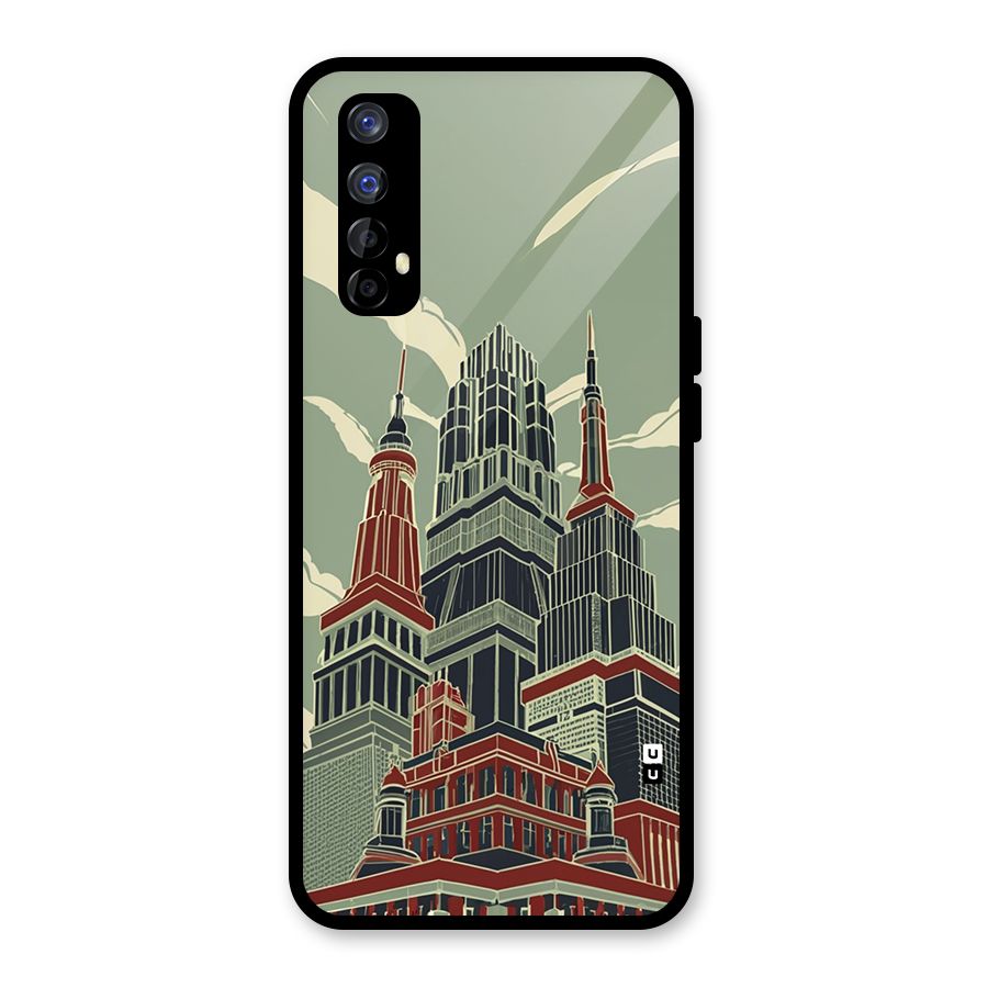 Edo Arc Glass Back Case for Realme Narzo 20 Pro