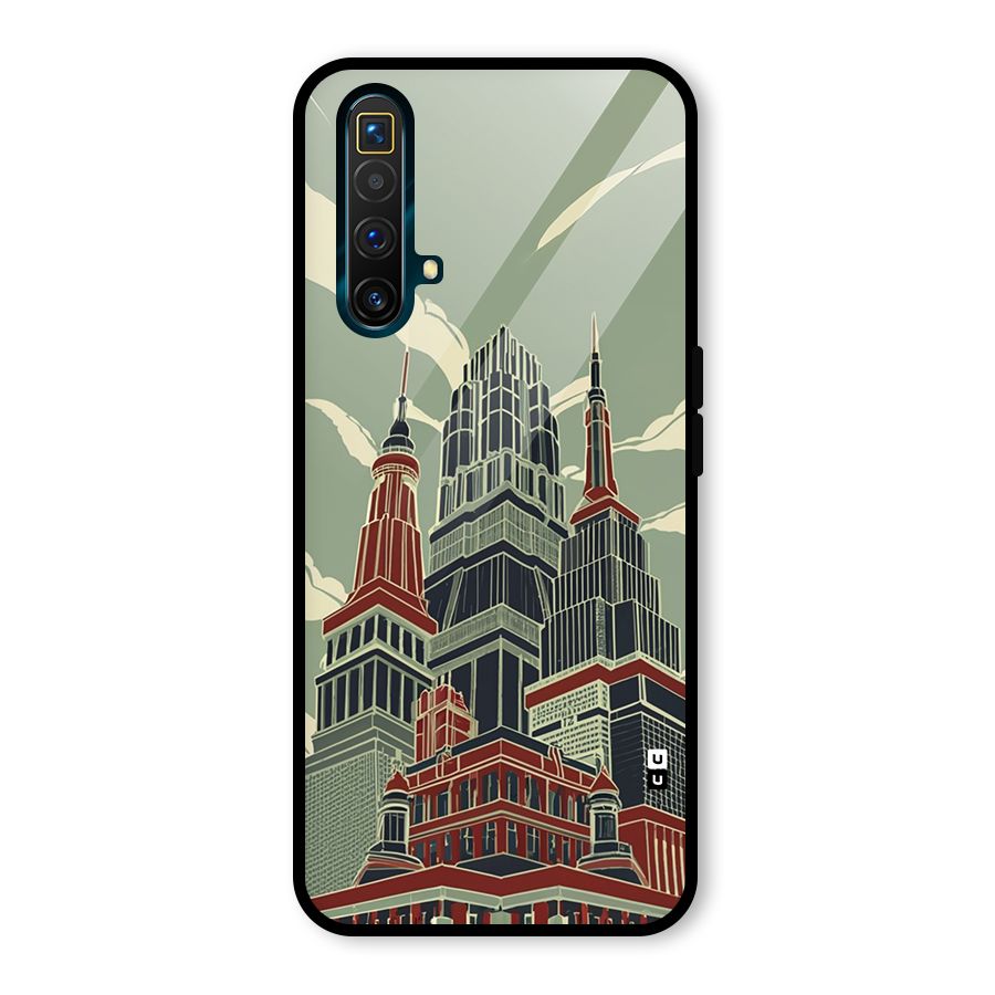 Edo Arc Glass Back Case for Realme X3