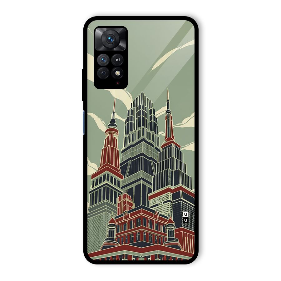 Edo Arc Glass Back Case for Redmi Note 11 Pro Plus 5G