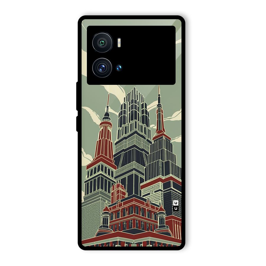 Edo Arc Glass Back Case for Vivo iQOO 9 Pro