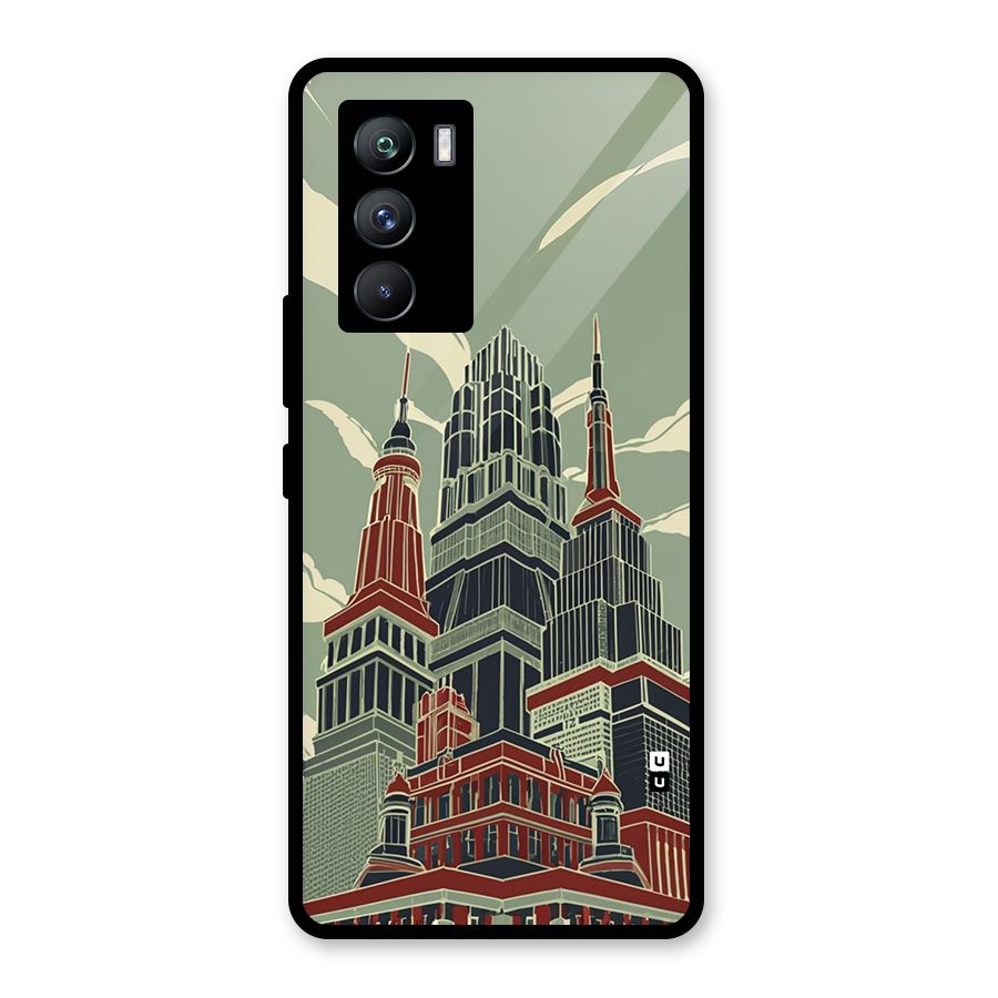 Edo Arc Glass Back Case for Vivo iQOO 9 SE