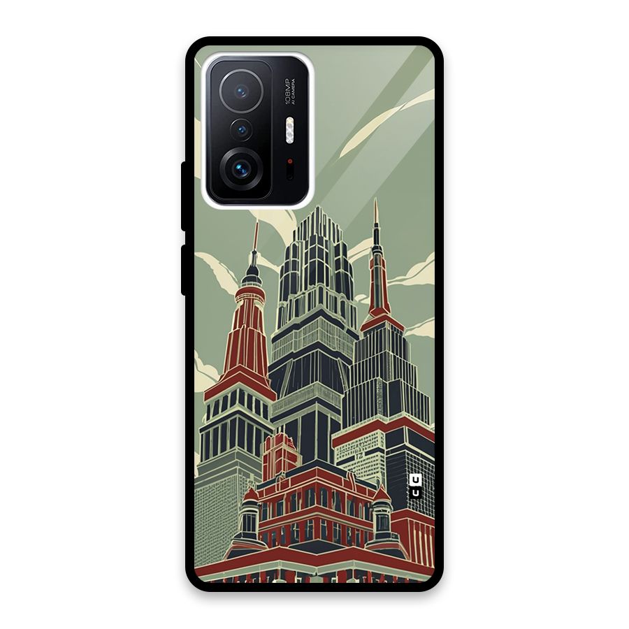 Edo Arc Glass Back Case for Xiaomi 11T Pro