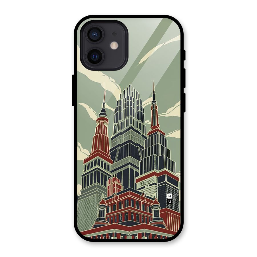 Edo Arc Glass Back Case for iPhone 12