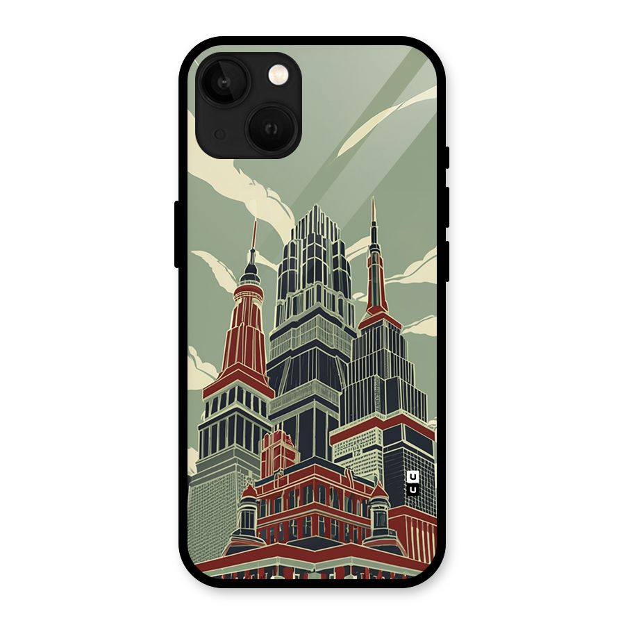 Edo Arc Glass Back Case for iPhone 13