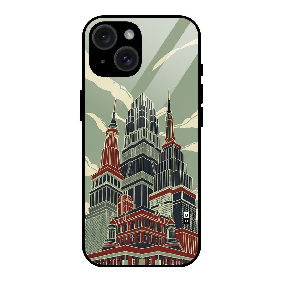 Edo Arc Glass Back Case for iPhone 15