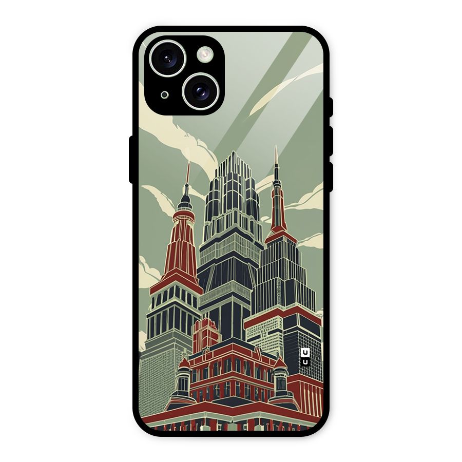 Edo Arc Glass Back Case for iPhone 15 Plus