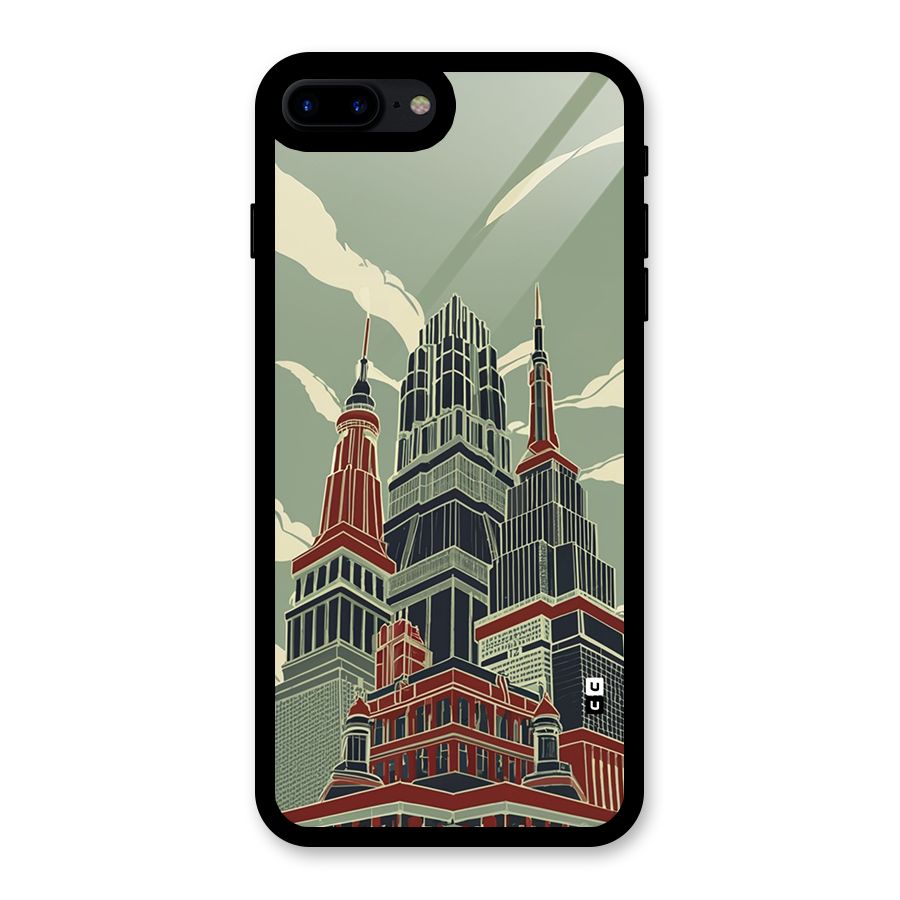 Edo Arc Glass Back Case for iPhone 8 Plus