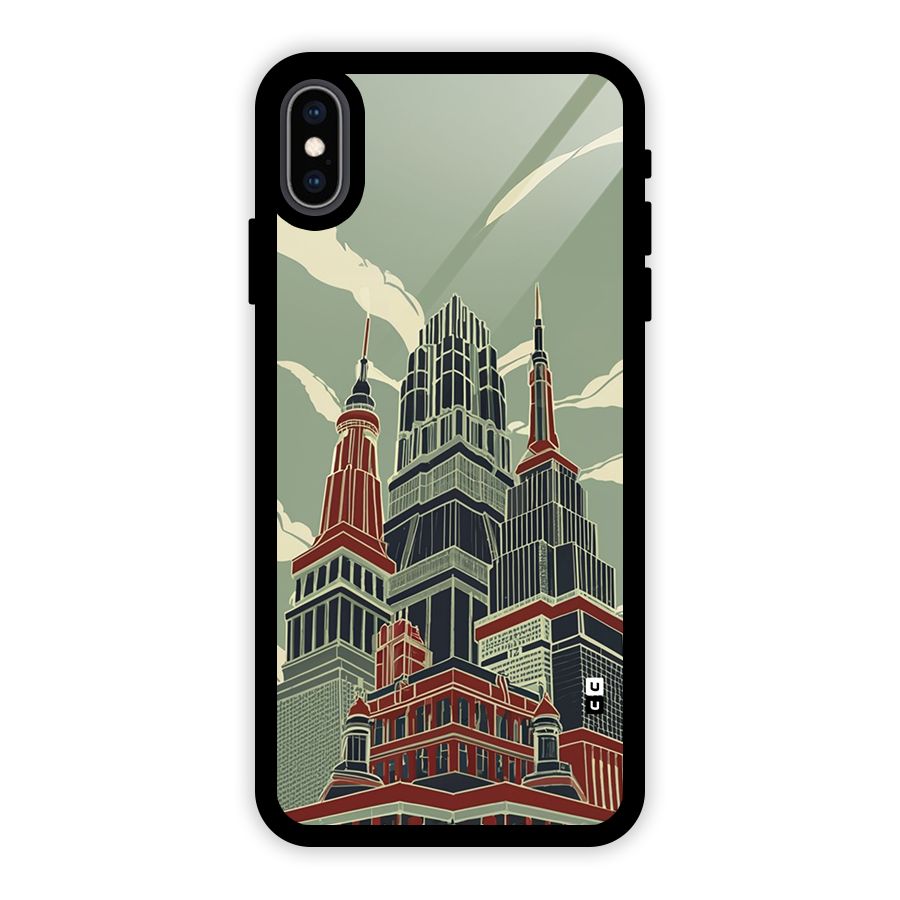 Edo Arc Glass Back Case for iPhone XS Max