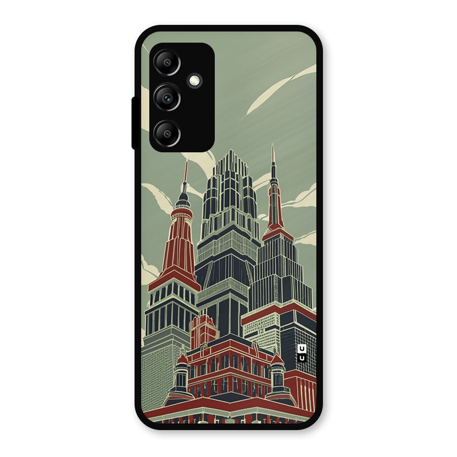 Edo Arc Metal Back Case for Galaxy A14 5G