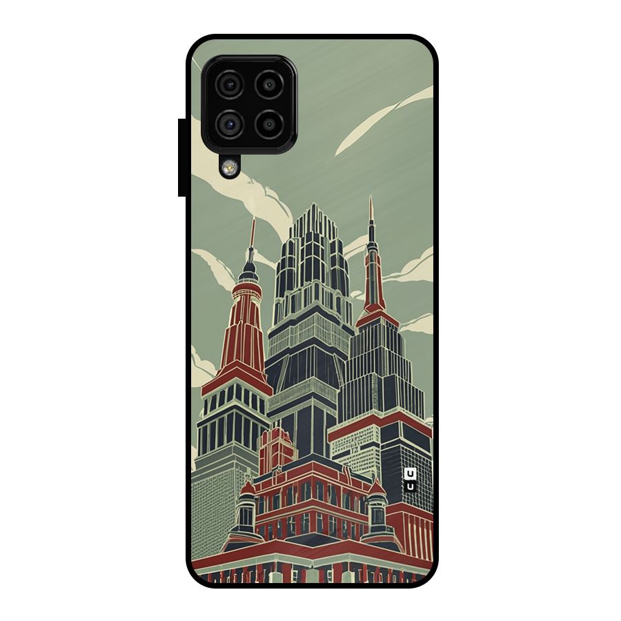 Edo Arc Metal Back Case for Galaxy A22 4G