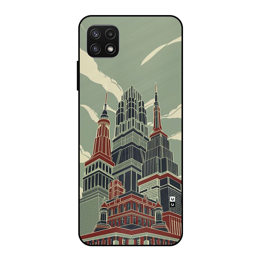 Edo Arc Metal Back Case for Galaxy A22 5G