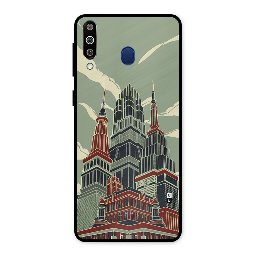 Edo Arc Metal Back Case for Galaxy M30