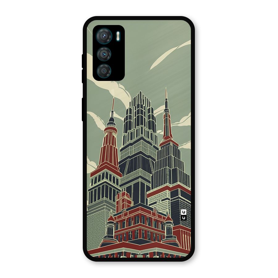 Edo Arc Metal Back Case for Moto G42