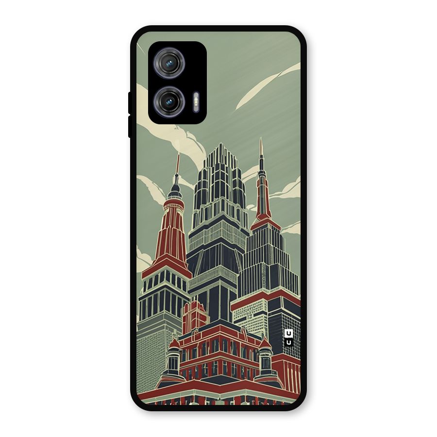 Edo Arc Metal Back Case for Moto G73