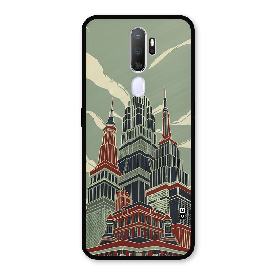 Edo Arc Metal Back Case for Oppo A5 (2020)