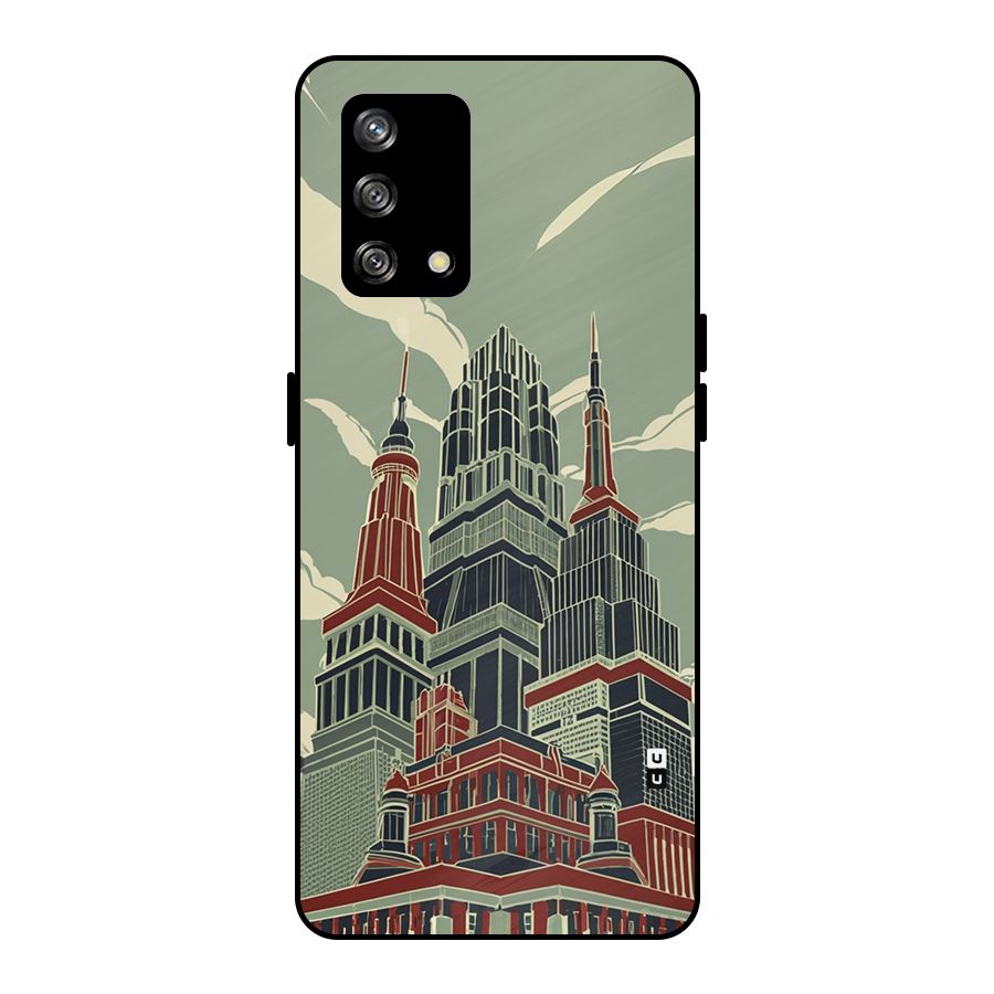 Edo Arc Metal Back Case for Oppo F19