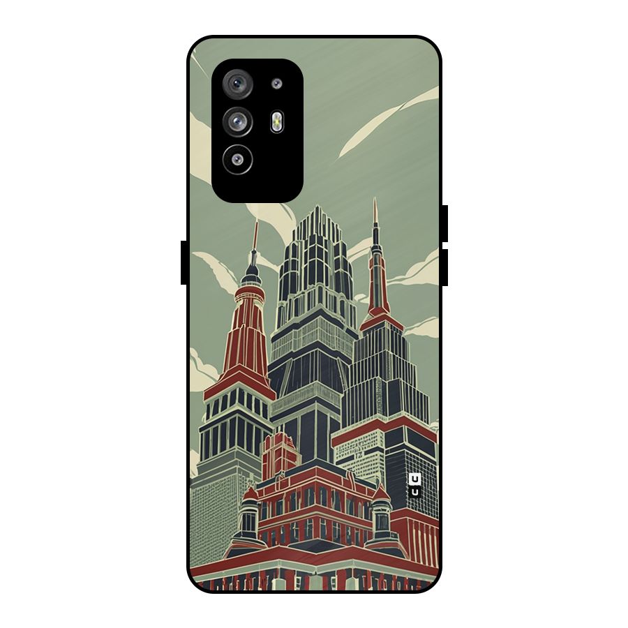 Edo Arc Metal Back Case for Oppo F19 Pro Plus 5G