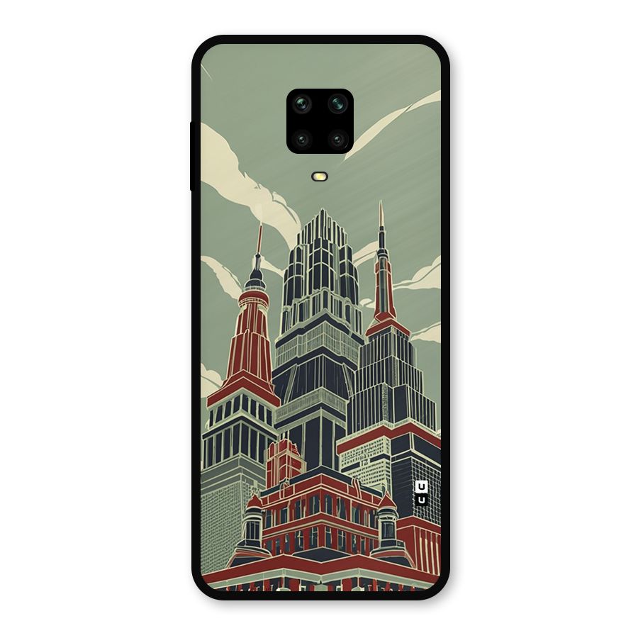Edo Arc Metal Back Case for Poco M2