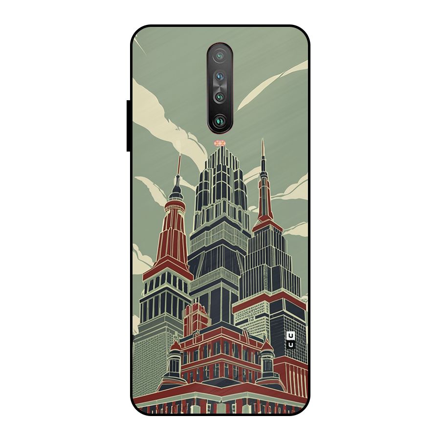 Edo Arc Metal Back Case for Poco X2