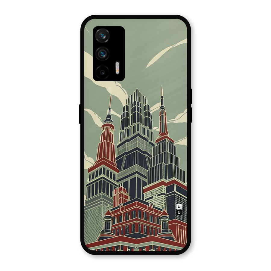 Edo Arc Metal Back Case for Realme GT 5G