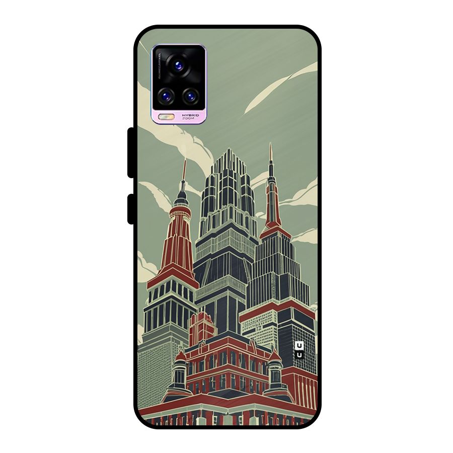 Edo Arc Metal Back Case for Vivo V20 Pro