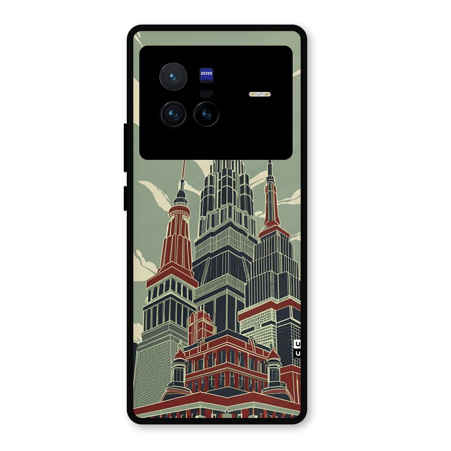 Edo Arc Metal Back Case for Vivo X80