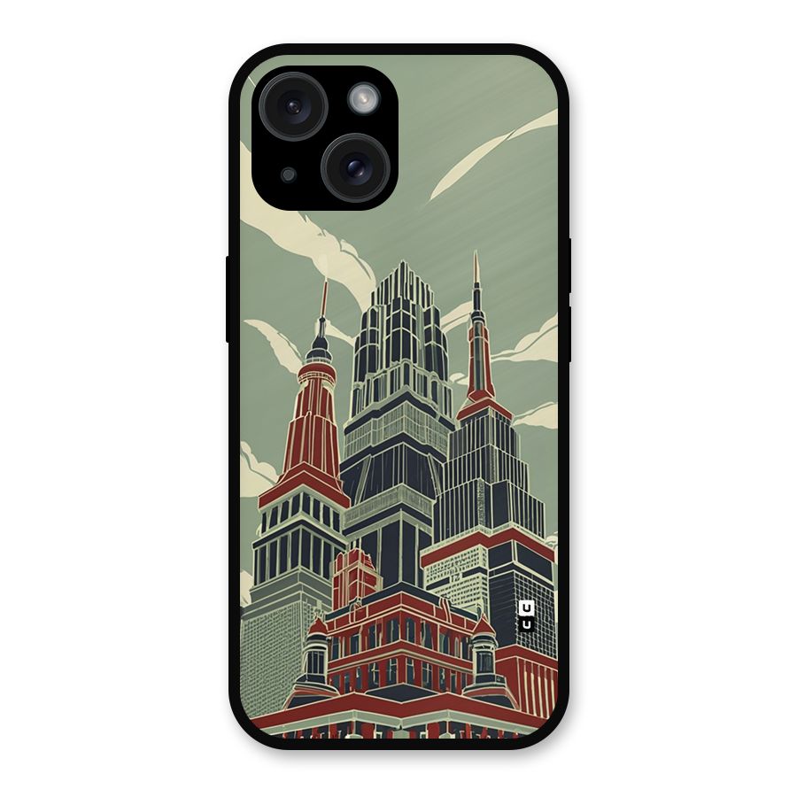 Edo Arc Metal Back Case for iPhone 15