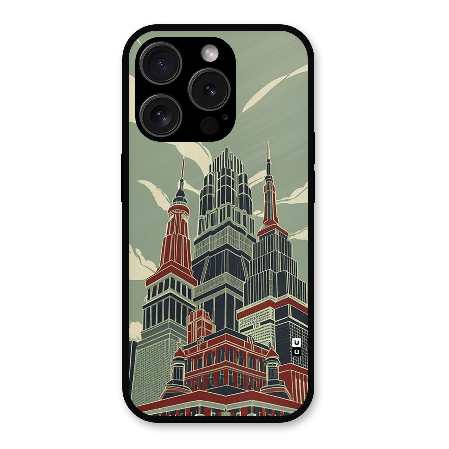 Edo Arc Metal Back Case for iPhone 15 Pro
