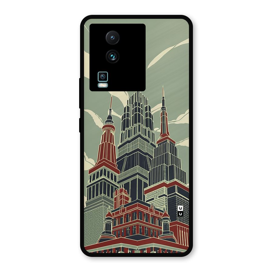 Edo Arc Metal Back Case for iQOO Neo 7