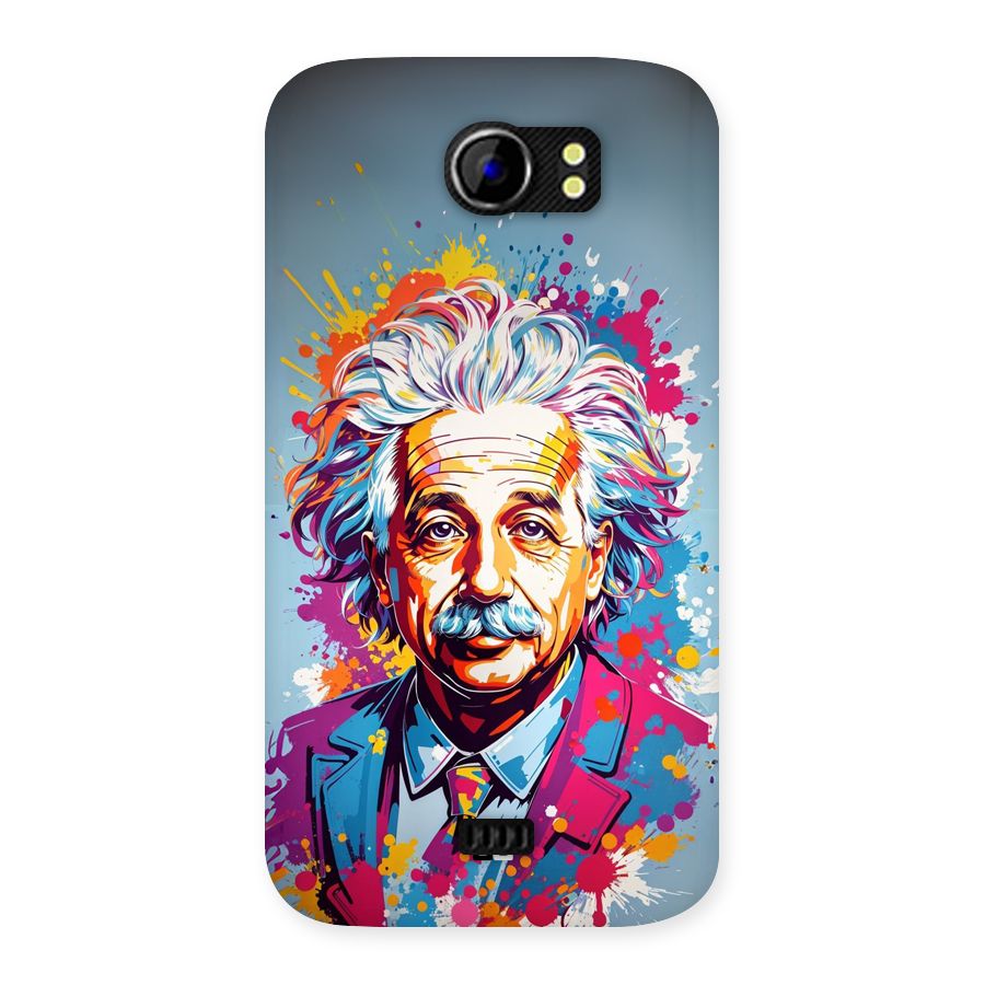 Einstein illustration Back Case for Canvas 2 A110
