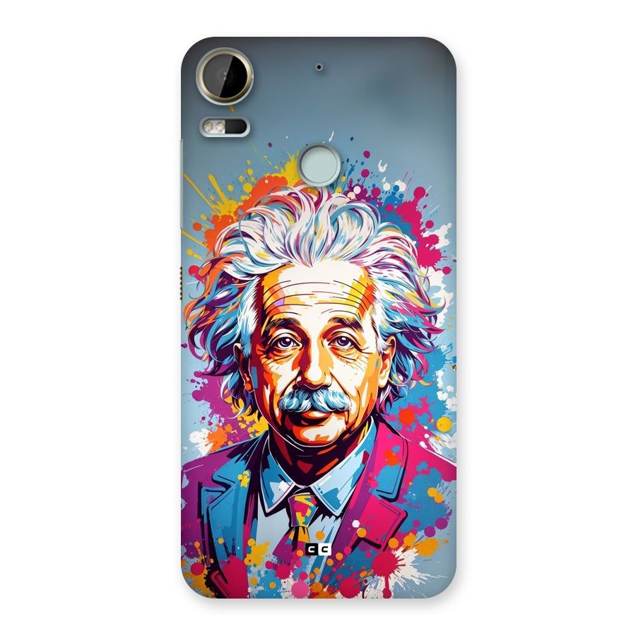 Einstein illustration Back Case for Desire 10 Pro