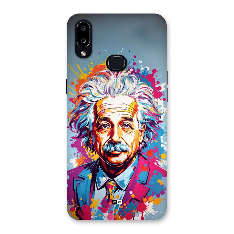 Einstein illustration Back Case for Galaxy A10s