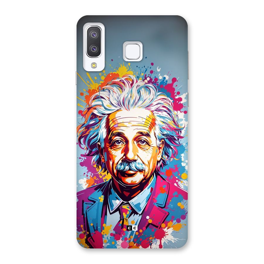 Einstein illustration Back Case for Galaxy A8 Star