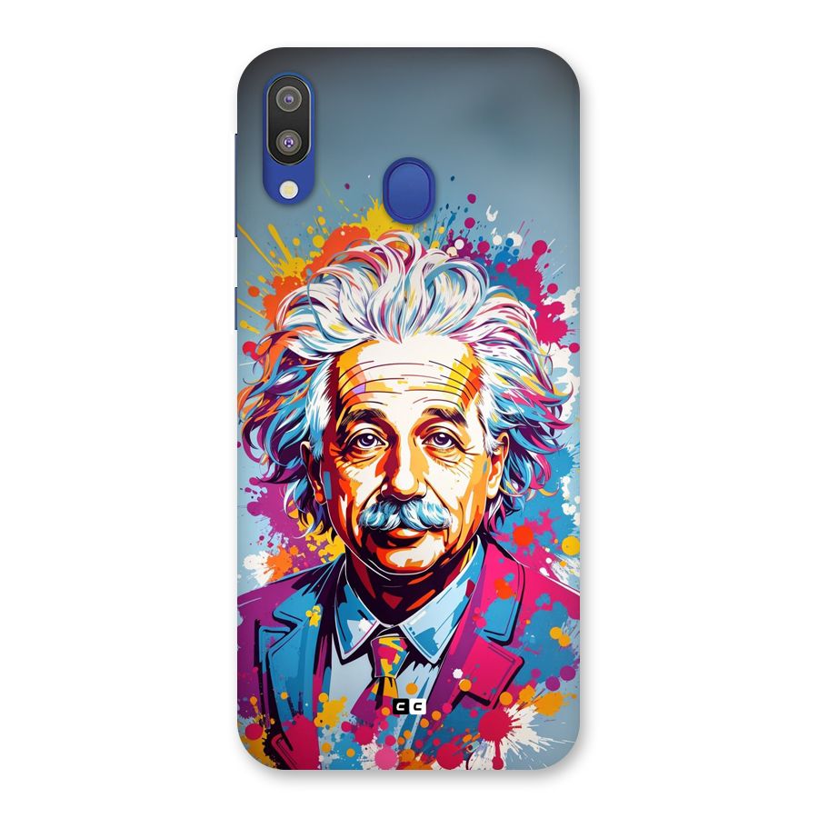 Einstein illustration Back Case for Galaxy M20