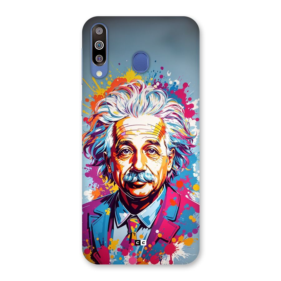 Einstein illustration Back Case for Galaxy M30