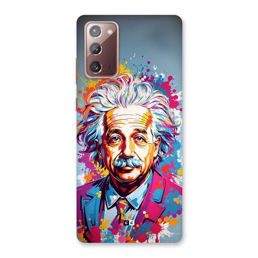 Einstein illustration Back Case for Galaxy Note 20