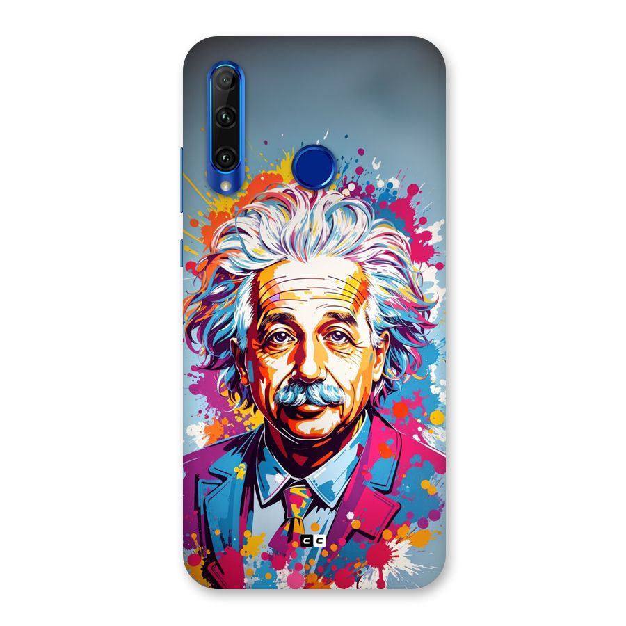 Einstein illustration Back Case for Honor 20i