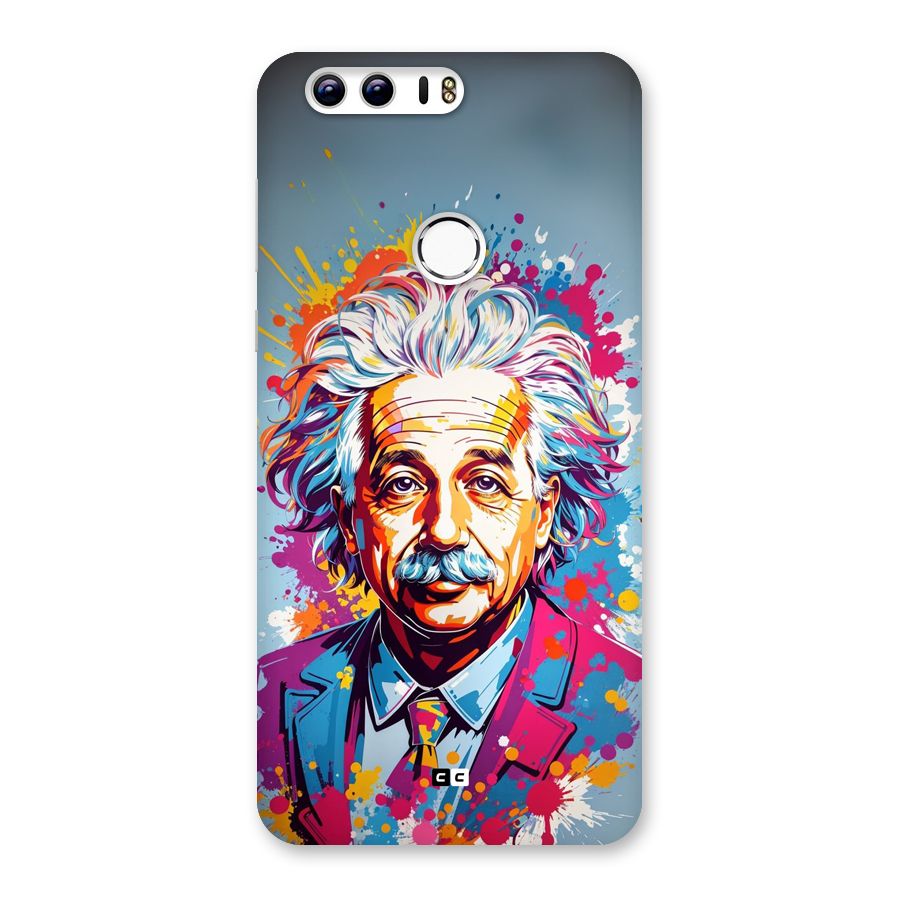 Einstein illustration Back Case for Honor 8